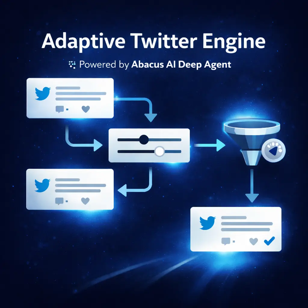 Adaptive Twitter Engine